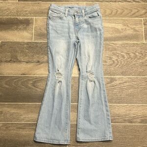 **3/$15** Girl's Lightwash High Rise Flare Leg Jeans